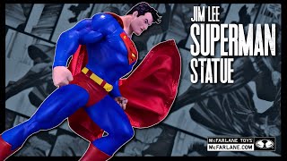 McFarlane Toys DC Direct Superman #204 Jim Lee Statue Review | @TheReviewSpot