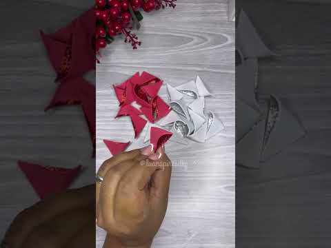 من السهل جد ا صنع زينة عيد الميلاد لتزيين شجرتك