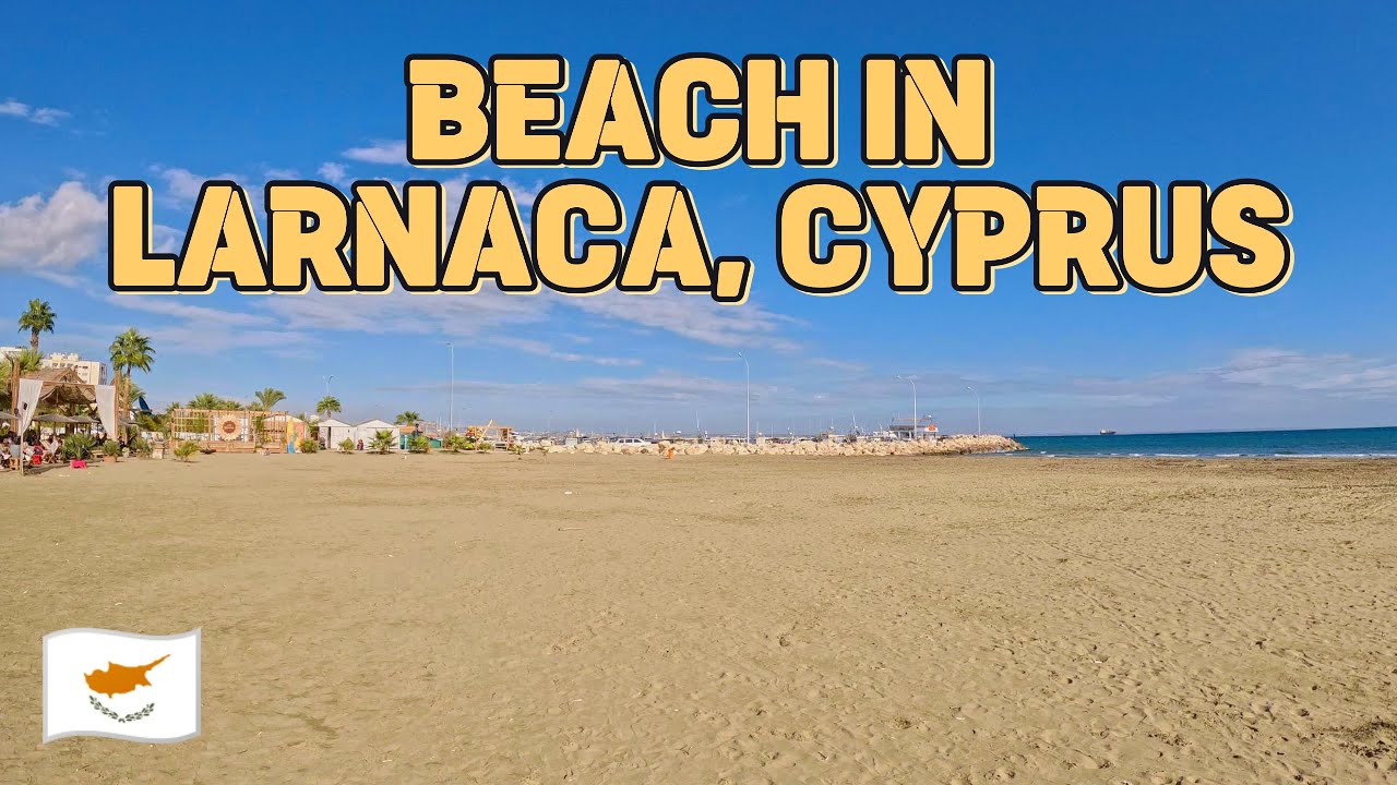 BLUE FLAG Beach in LARNACA