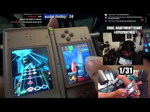 Band Hero Nintendo DS Drums - BECOME A MEMBER TODAY AND SUPPORT THE CHANNEL DIRECTLY!    / @acai28