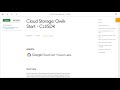 Cloud Storage Qwik Start - CLISDK (GSP074)