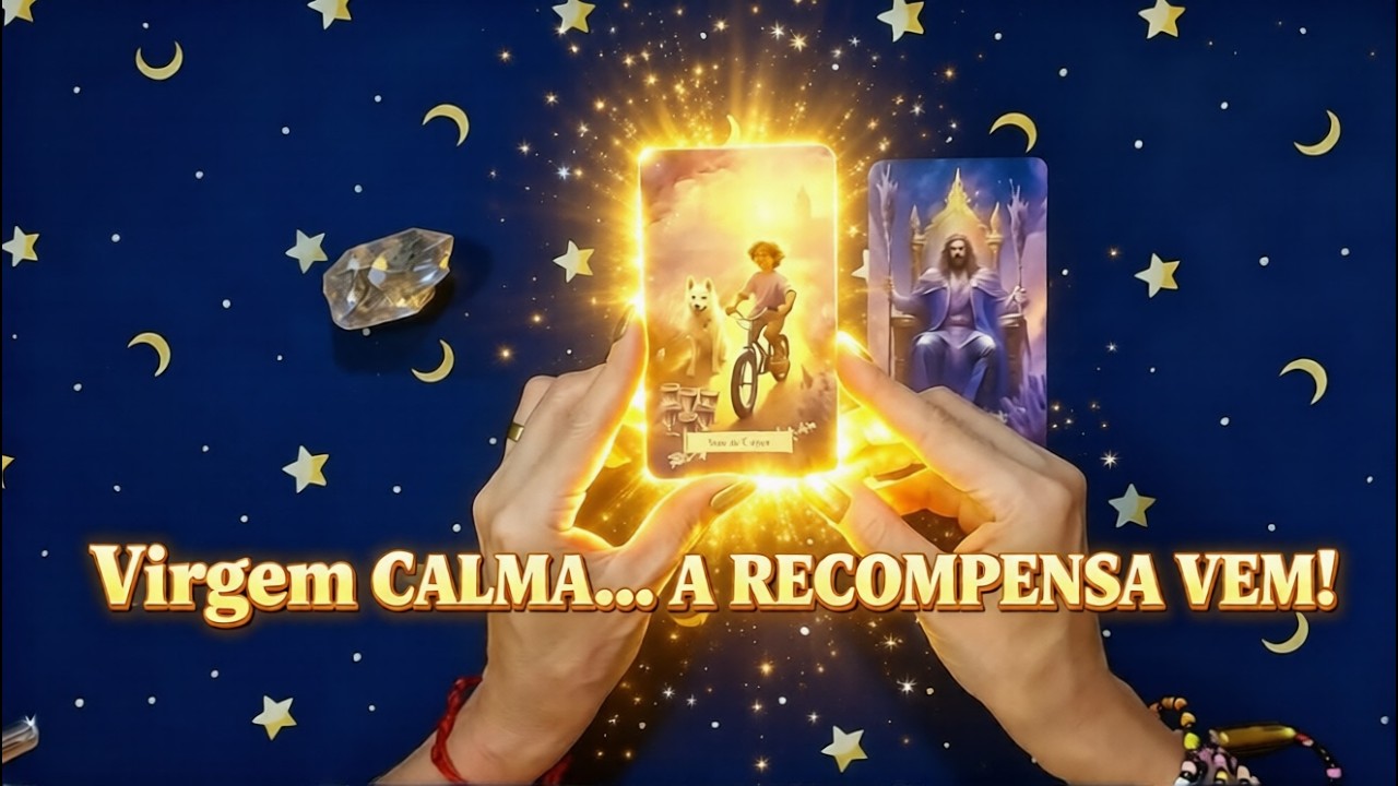 VIRGEM ♍️ Acalma o Coração, a Recompensa Vem! 🔮#virgem #signodevirgem #tarot