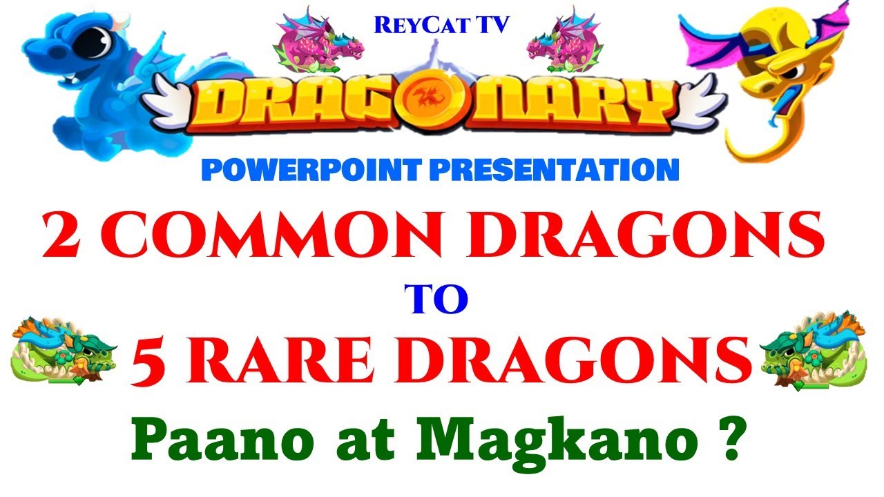Dragonary Breed / How to Breed 2 Common Dragons to 5 Rare Dragons