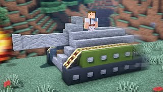 Como Hacer Un Tanque Que Funciona - Minecraft Para Survival