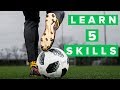 5 cool football skills for training  impress your coach and teammates