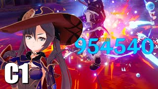 Genshin Impact - Mona 950K On Floor 7