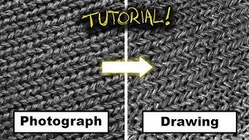 How to Draw Hyper Realistic Woven Fabric! EASY Step-by-Step