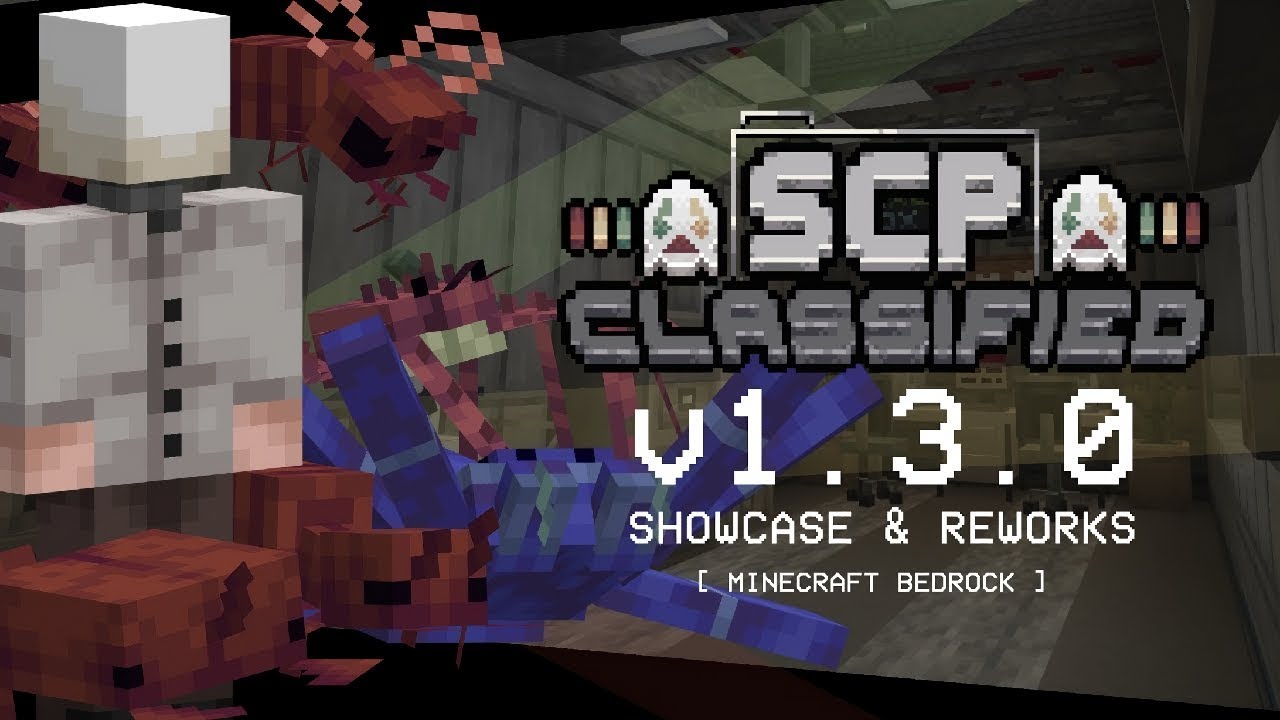 SCP: CLASSIFIED v1.3.0 Announcement Recodes Video | Minecraft Bedrock Addon