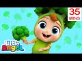 My Favorite Vegetable Song + More Little Angel Kids Songs & Nursery Rhymes