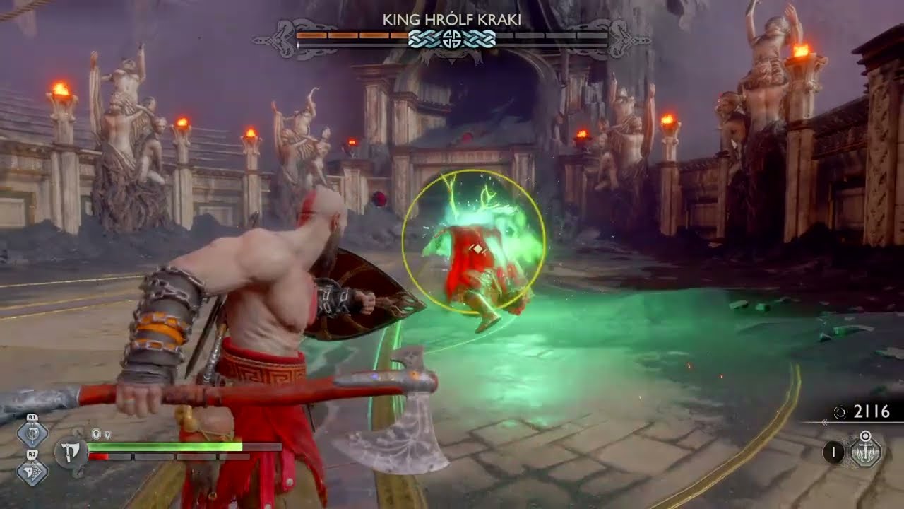 KING HROLF KRAKI vs Hilt of Skofnung in God of War Ragnarök Valhalla