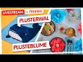 🔴🧵 LIVE: Sommerparty mit Plustervlies vor der Sommerpause