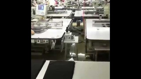 How to work Richpeace automatic template sewing machine