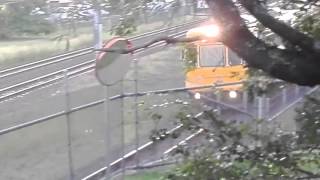 EMU35 passing bald hills heading to QR Mayne