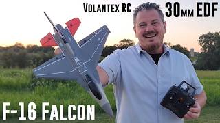 Volantex RC - F-16 Falcon - 30mm EDF - RTF - Unbox & Maiden Flight