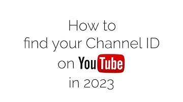How to find your Channel ID on Youtube (Youtube channel ID) (2023)