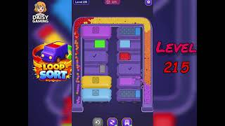 Loop Sort Level 215 Walkthrough