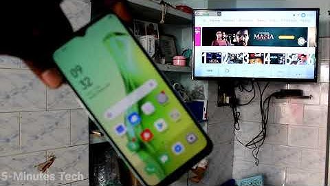 How to do screen mirroring in Oppo A31