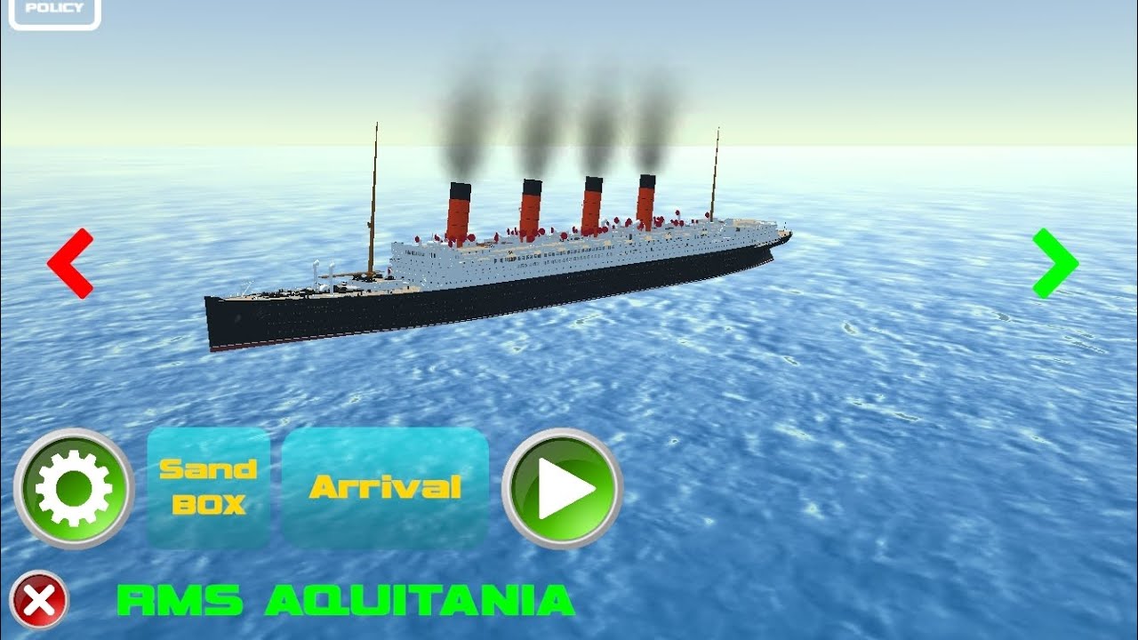RMS AQUITANIA Titanic - sleeping sun Karaoke