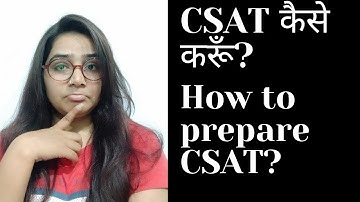 #UPSC#CSAT#PREPARATION                                     How to prepare CSAT?