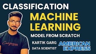 Classification Machine Learning Model from Scratch