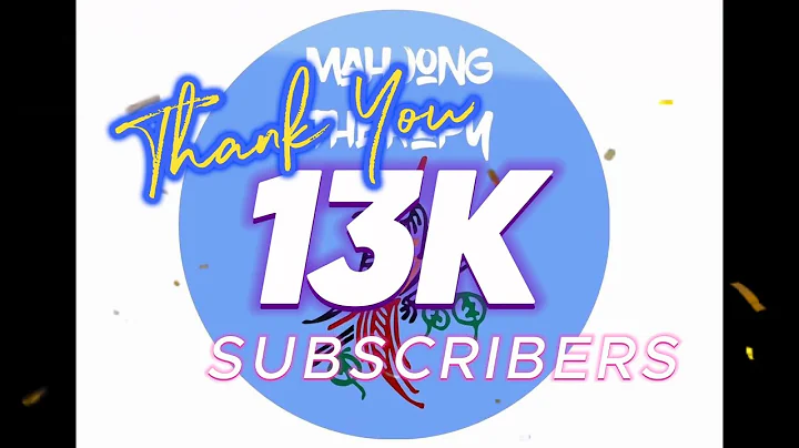 #386 April 27 2024 CORRECTED: Thank you, 13K subscribers!🤗🙌🎊🎉❤️ #mahjongtherapy #mahjong - DayDayNews