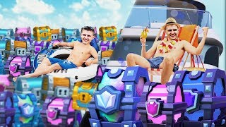 ХОЛДИК ЛЮБИТ СУНДУКИ - КЛИП Clash Royale | 700К НА КАНАЛЕ | screenshot 5