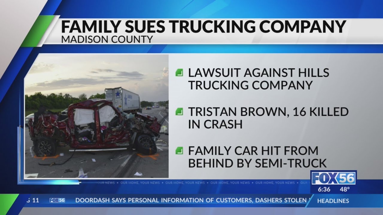 Madison County family suing truck company, driver after son killed in I-75 crash