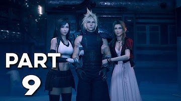 FINAL FANTASY 7 REMAKE Gameplay Walkthrough Part 9 FULL GAME [PS4 PRO] - No Commentary