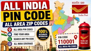 PIN Code | All india Pincode | What is PIN Code? India Postal PIN Code Explained