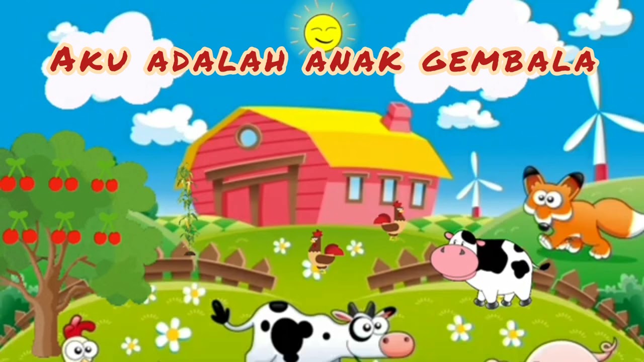 lagu anak-anak indonesia || aku adalah anak gembala @bunda ani