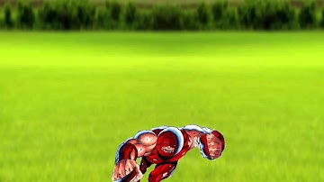 Adobe flash, school project (Juggernaut the bad boy)..