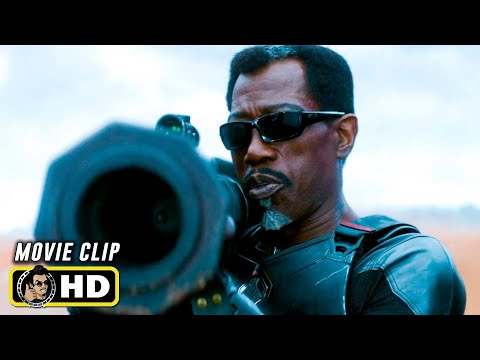 Every BLADE Moment in DEADPOOL & WOLVERINE (2024) Marvel