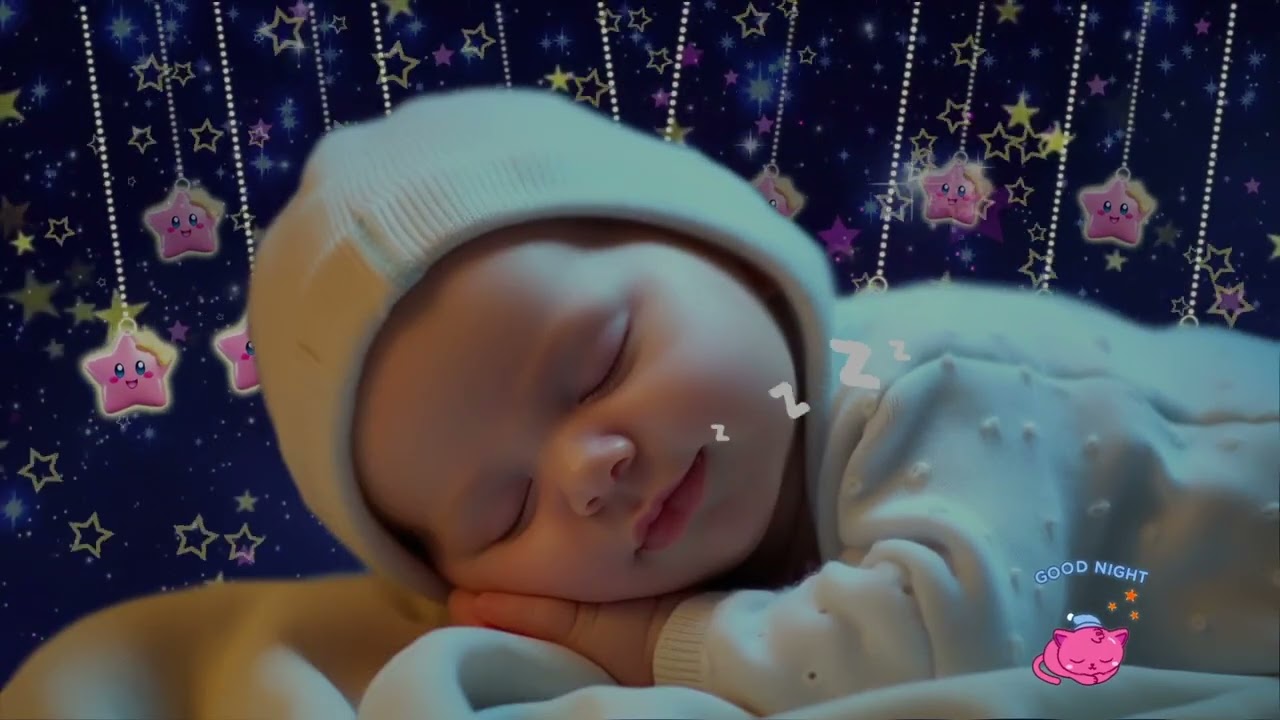 Mozart Brahms Lullaby 🎶 Soothing Sounds to Relax & Fall Asleep Instantly in 3 Min 🌙 Baby Sleep Music
