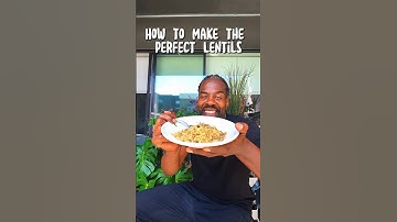 Here is how to make the perfect lentils every time. ✅ #foodhacks #turnipvegan #recipes #lentils