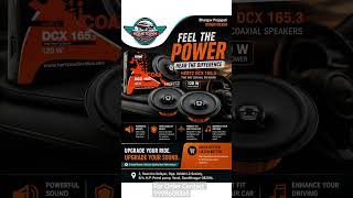 Pure Clarity &amp; Deep Bass! 🔥 Hertz 120W Coaxial Speakers | HomeTown Car Accessories 💎
