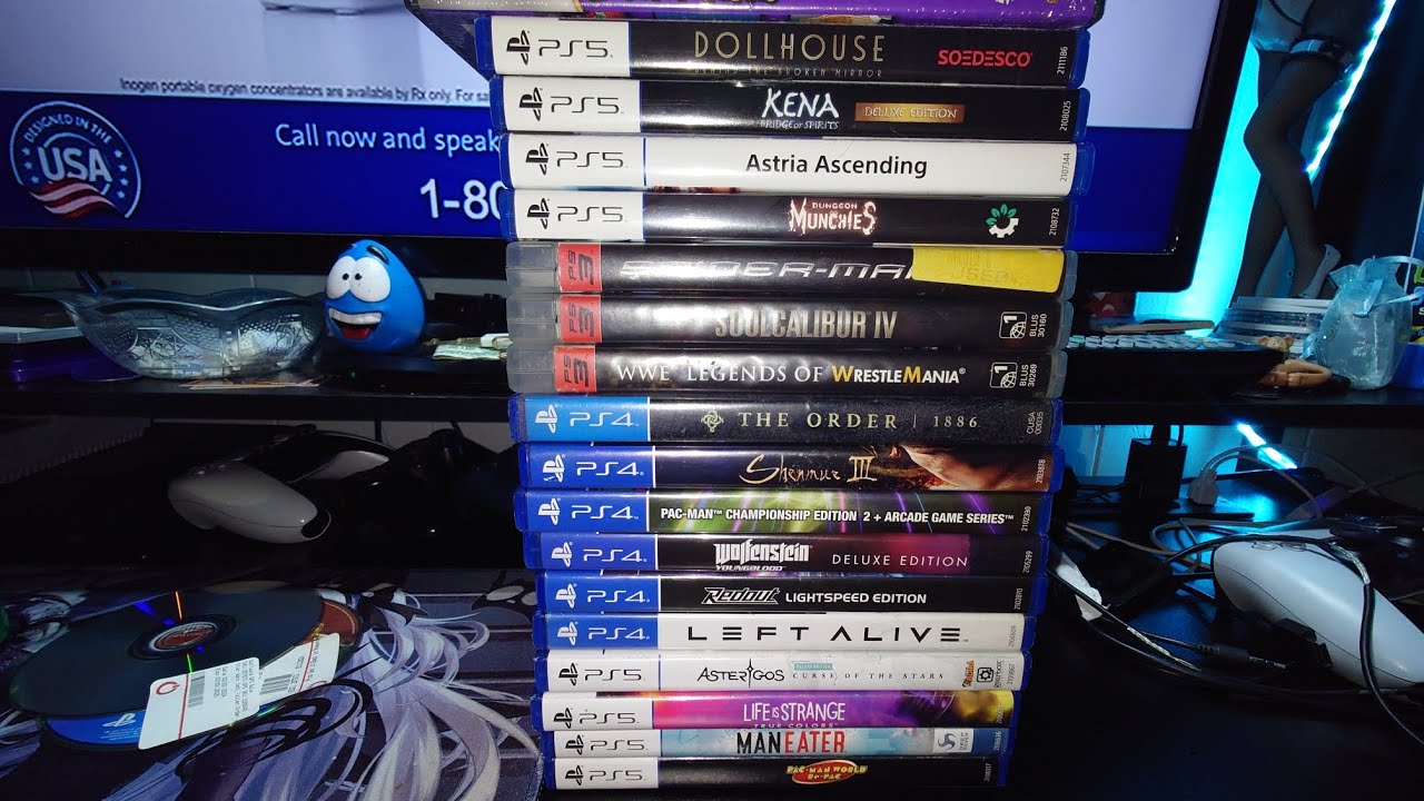 Все игры, которые я купил во время двухнедельной акции GameStop #gamestop #ps3 #ps4 #ps5