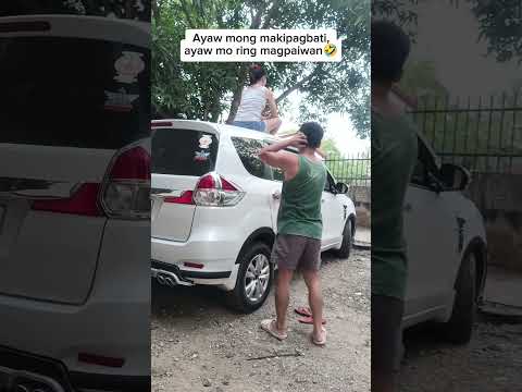 Yaw mong makipagbati, pero ayaw ring magpaiwan#funny #comedyfilms #comedymovies