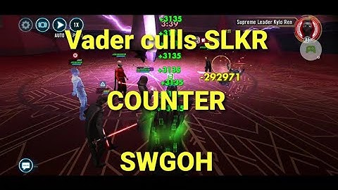 Vader Vs. SLKR II - Counters - SWGOH