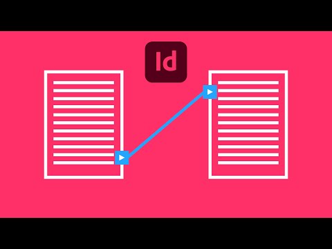 How to See Text Threads in InDesign