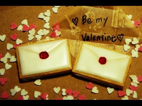お手紙入りラブレタークッキー♡♥Love Letter project for