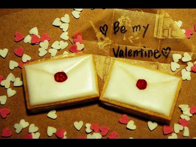 お手紙入りラブレタークッキー♡♥Love Letter project for
