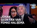 Johan geen fan van burgemeester Femke Halsema | VERONICA INSIDE