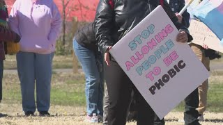 Trans youth rally held in Norfolk
