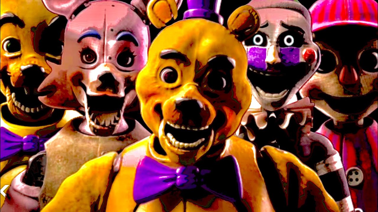 Forgotten At Fredbear's FULL GAME | Night 1 - 5 & 5/20 Max Mode | All Endings & Extras