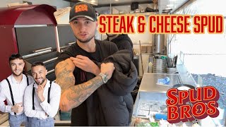 We Made a Steak & Cheese Spud...