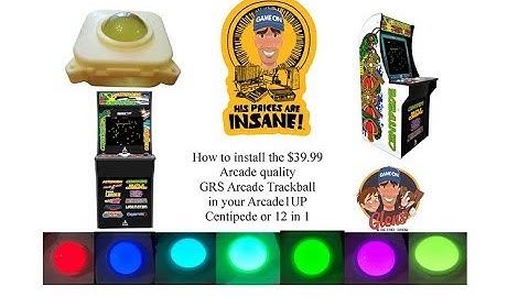 How to install the GRS Trackball in your Arcade1UP