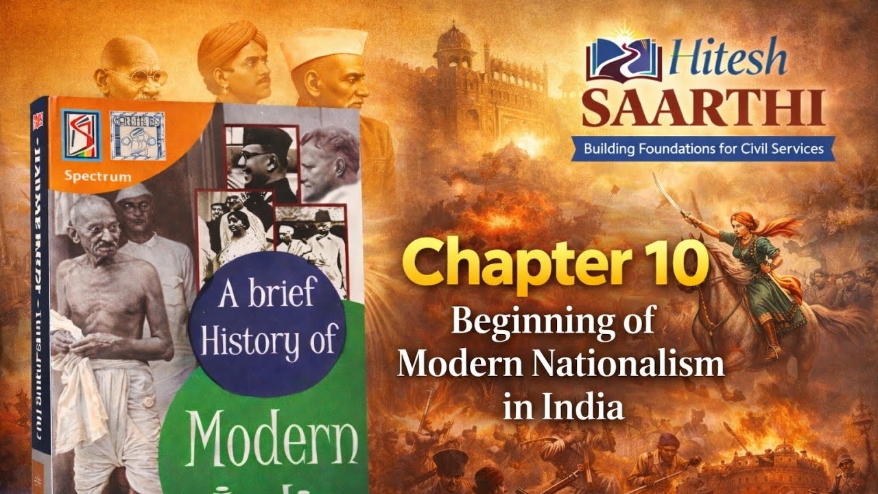 👉 Chapter 10: Beginning of Modern Nationalism in India | Modern History ...