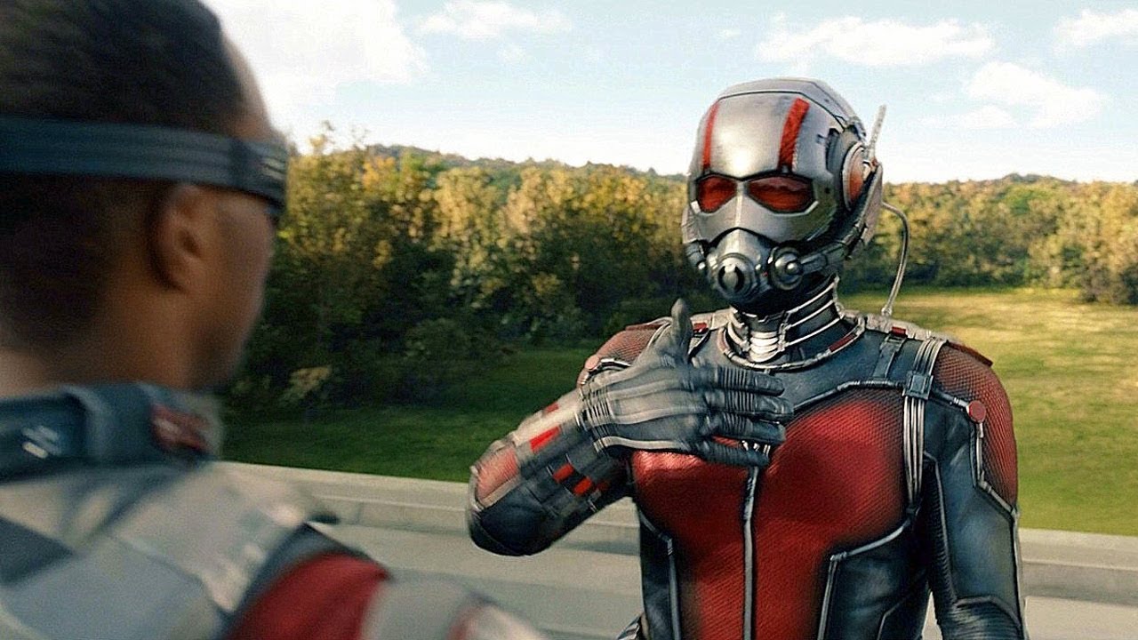 Ant Man vs Falcon   Fight Scene   Ant Man 2015 Movie CLIP HD