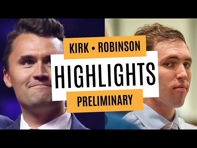 Day 3 highlights of the charlie kirk , tyler robinson preliminary hearing. thumbnail
