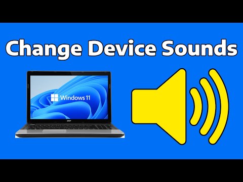 How To Change Device Connect & Disconnect Sounds in Windows